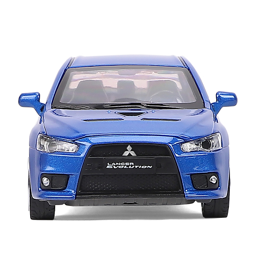 ТМ "Автопанорама" Машинка металлическая 1:32 Mitsubishi Lancer Evolution, синий, откр. двери, капот и багажник, свет, звук, инерция, в/к 17,5*12,5*6,5 см в Джамбо Тойз #15