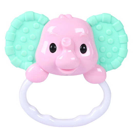 ТМ "Smart Baby" Развивающая игрушка "Слон" Розовый, на блистере 19х14х3 см в Джамбо Тойз #2