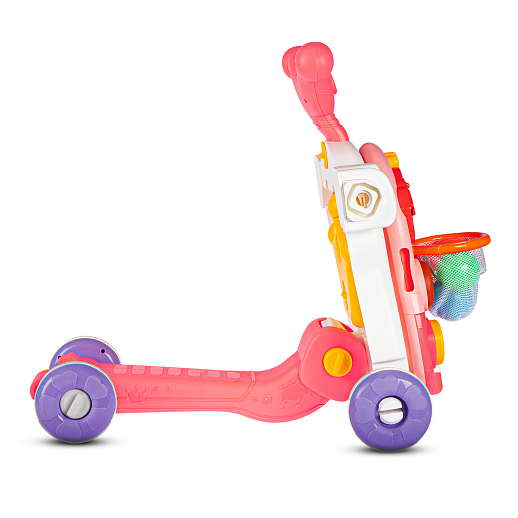 Ходунки 6 в 1: игровой столик,каталка с ручкой/без, со свет.и звук эффект., в/к 46,5*15*37 см в Джамбо Тойз #8