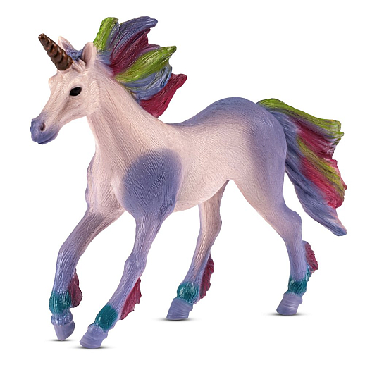 ТМ "КОМПАНИЯ ДРУЗЕЙ", серия "Животные планеты Земля", набор "Единорог и жеребенок", сиреневый, в/п 18*15*4 см в Джамбо Тойз #3