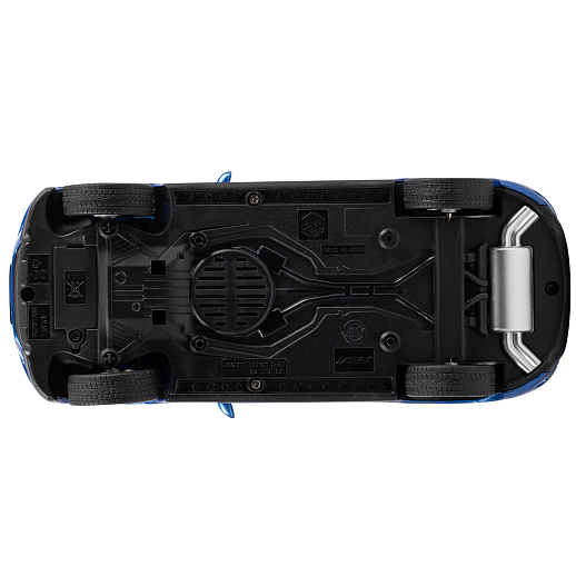 ТМ "Автопанорама" Машинка металлическая 1:26 BMW X6, синий, откр. двери, капот и багажник, свет, звук, свободный ход колес, в/к 24,5*12,5*10,5 см в Джамбо Тойз #7