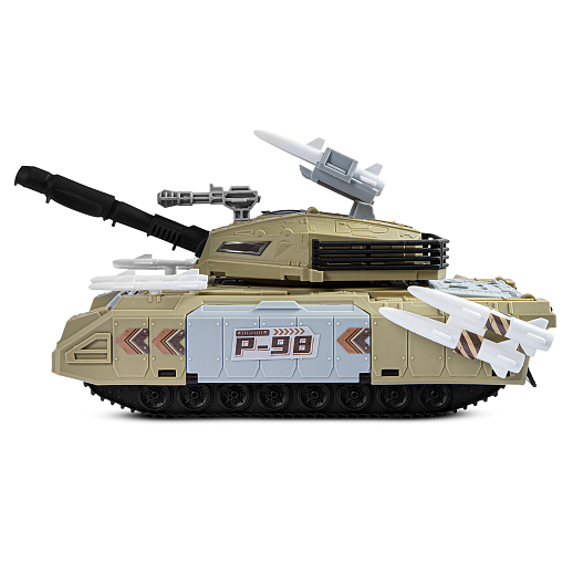 Боевая машина-гараж с транспортом, 2 машинки в комплекте, откидываются борта и люки, в/к 28,7*12,9*14,7 см в Джамбо Тойз #5