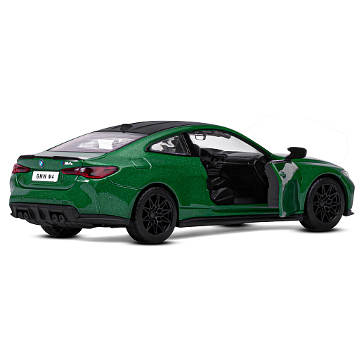 ТМ "Автопанорама" Машинка металлическая 1:32 BMW M4 (G82) зеленый, открываются двери, свет, звук, инерция, в/к 18*13,5*9 см в Джамбо Тойз #15