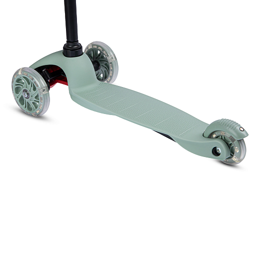 Трехколесный самокат CITY-RIDE, колеса PVC 110/76 со светодиодами, розовый, пакет в Джамбо Тойз #7