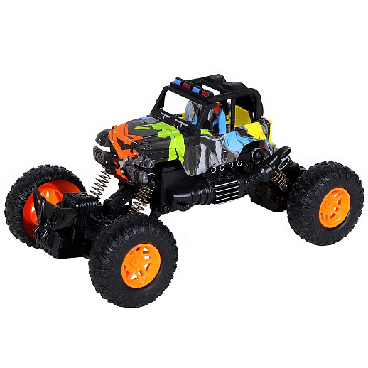 AUTODRIVE 1:18 Р/У Краулер, 4 канала, свет, принт граффити, в/к 29*14,7*17,5см в Джамбо Тойз #3