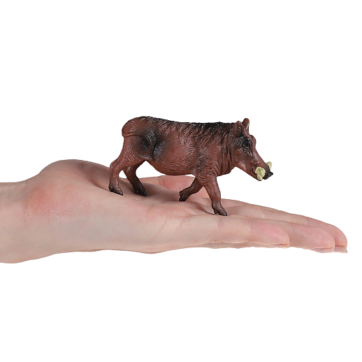 ТМ "DARWIN, Коллекционная фигурка "Красный бородавочник" в/п 8*2,5*5 см в Джамбо Тойз #3