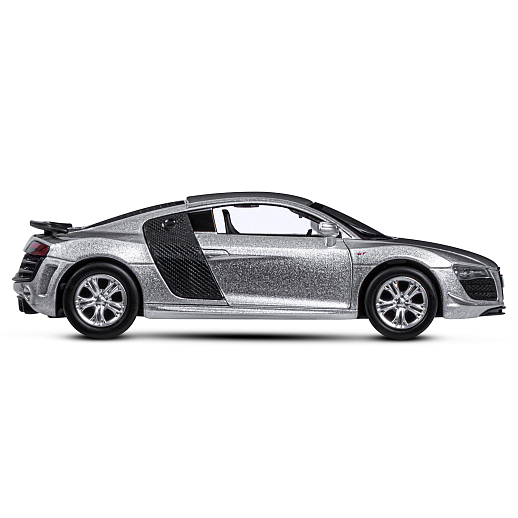 ТМ "Автопанорама" Машинка металлическая 1:43 Audi R8 GT, серебро, откр. двери, инерция, в/к 17,5*12,5*6,5 см в Джамбо Тойз #6