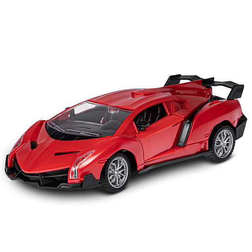 AUTODRIVE 1:24 Р/У машинка,5 каналов,двери откр. с пульта, свет, цвет красный,в/к 28х6,5х12см в Джамбо Тойз #5