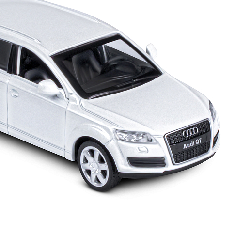 ТМ "Автопанорама" Машинка металлическая 1:43 Audi Q7, белый, откр. двери, инерция, в/к 17,5*12,5*6,5 см в Джамбо Тойз #14