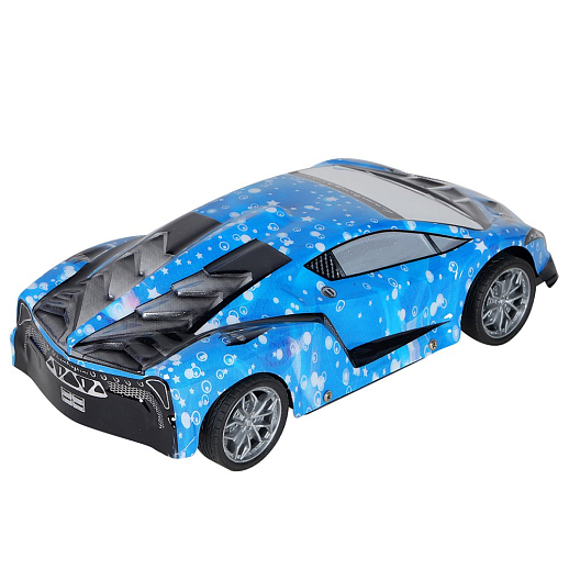 Р/У AUTODRIVE Машина с 3D подсветкой корпуса/пульта,М1:14, 4 канала,с аккум.,цв.синий.,в/к 34*14,5*12см в Джамбо Тойз #5