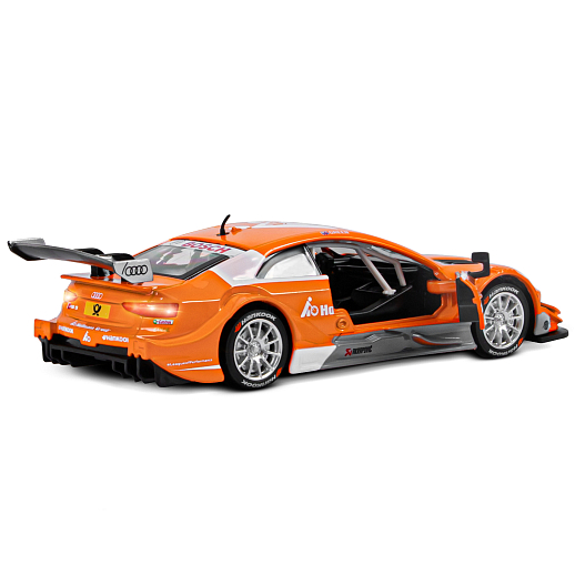 ТМ "Автопанорама" Машинка металлическая 1:32 Audi RS 5 DTM, оранжевый, свет, звук, откр. двери, инерция, в/к 17,5*13,5*9 см в Джамбо Тойз #15