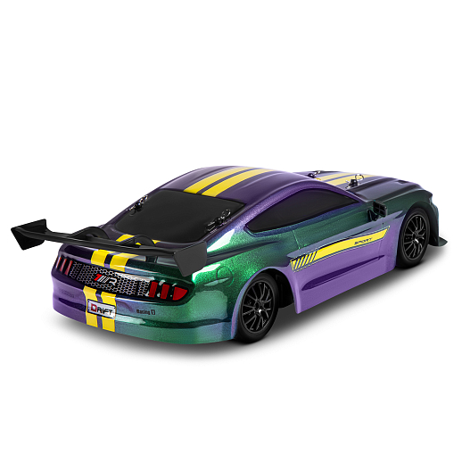 Р/у машина для дрифта М1:16,2.4GHz,4WD,сменные шины 4шт., конусы 4шт.,свет,с аккум.,цвет хамелеон,в/к 34*12,6*18,8см в Джамбо Тойз #6