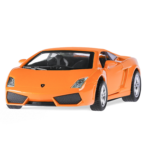 ТМ "Автопанорама" Машинка металлическая  1:43 Lamborghini Gallardo LP560-4, оранжевый, откр. двери, инерция, в/к 17,5*12,5*6,5 см в Джамбо Тойз #2