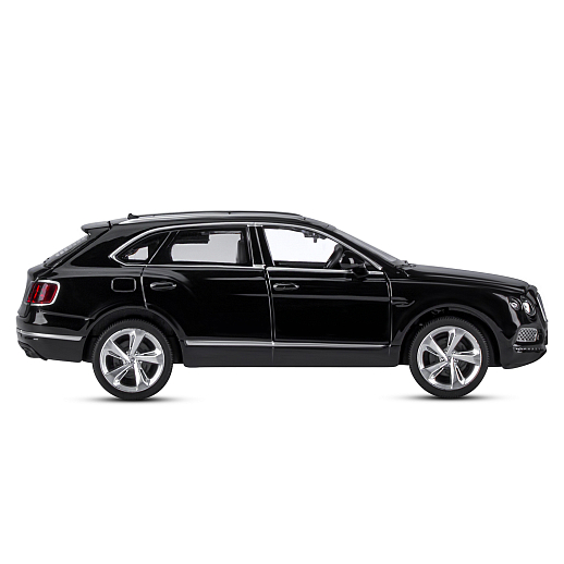 ТМ "Автопанорама" Машинка металлическая 1:34 Bentley Bentayga, черный, свет, звук, откр. двери, капот и багажник, инерция, в/к 17,5*13,5*9 см в Джамбо Тойз #9