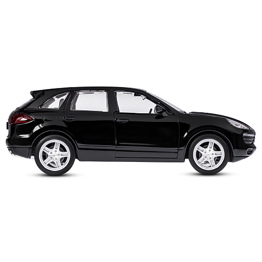 ТМ "Автопанорама" Машинка металлическая 1:32 Porsche Cayenne S, черный, свет, звук, откр. двери и багажник, инерция, в/к 17,5*13,5*9 см в Джамбо Тойз #8