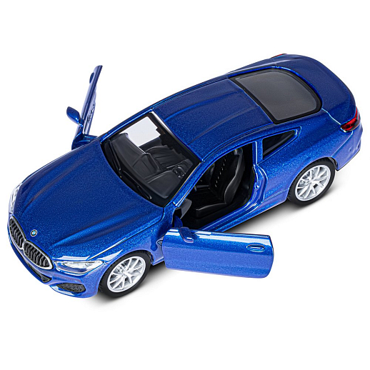 ТМ "Автопанорама" Машинка металлическая 1:44 BMW M850i Coupe, синий, откр. двери, инерция, в/к 17,5*12,5*6,5 см в Джамбо Тойз #11