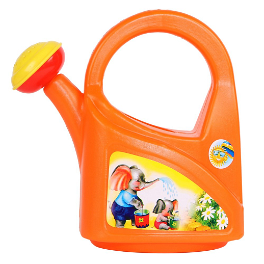 Лейка детская ТМ "Компания Друзей" 1,4 л оранжевый 22х21х10 см в Джамбо Тойз #2