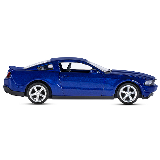 ТМ "Автопанорама" Машинка металлическая 1:43 Ford Mustang GT, синий, откр. двери, инерция, в/к 17,5*12,5*6,5 см в Джамбо Тойз #8